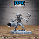 Goblin Canon Pirate 3D-printed model